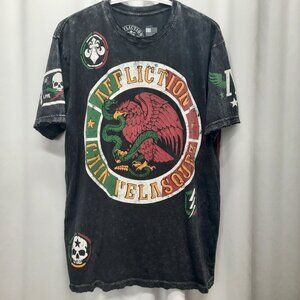 VTG Affliction Cain Velasquez Signature Series T-Shirt Men's Large MMA Raw  Edge